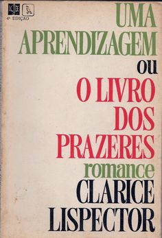 Uma aprendizagem – leitura